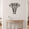 decoracion de pared elefante mandala