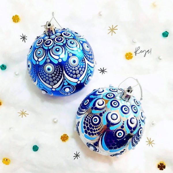 esferas navidenos blue silver 1